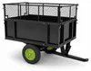Rasentraktor Anhänger Kippanhänger 300 kg kippbar mit Produktbild-Vorschau 5