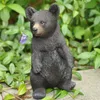 Dekofigur Gartenfigur Schwarzbär Produktbild-Vorschau 1