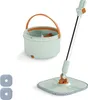 COSTWAY Mop+wiadro 4L, mop płaski z wyciskaczem, głowica Podgląd zdjęcia produktu 1