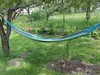 Schaukelndes Baumwoll-Faltnetz, grün-gelb-blau, 260x80cm Produktbild-Vorschau 11