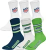 NFL Uni Socken, 6er Pack - NFL Teams, 6Pack Crew Socks, Produktbild-Vorschau 1