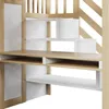 Flieks Etagenbett 90x200cm mit Schreibtisch und Regal, Produktbild-Vorschau 7