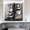 Teleskop Pfannen Organizer mit 12 Ablagen - Topfdeckel Produktbild-Vorschau 10
