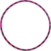 Faltbarer Anfänger Hula Hoop Reifen, Neon-Pink Ø95cm Produktbild-Vorschau 1