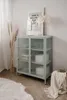 Kommode Vitrine Milton | Mintgrün | 80 cm x 101,5 cm x 40 Produktbild-Vorschau 3