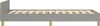 The Living Store Bettgestell mit Kopfteil Hellgrau 100x200 Produktbild-Vorschau 5