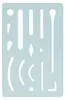 Ecobra Radierschablone 4011123210906 Produktbild-Vorschau 1