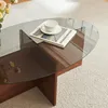 Table basse « Viroya » 100 x 60 x 36 cm, plateau ovale en Voir les images du produit 6
