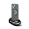 A Karl Lagerfeld iPhone case with a crossbody strap, shown against a white background. Produktbild-Vorschau