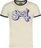 Ghost T-Shirt Herren Logo - Ringer Shirt altweiß 3XL Produktbild-Vorschau 1