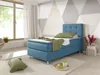 Inter Handels Boxspringbett Köln, 90x200, Blau Produktbild-Vorschau 3