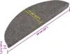vidaXL Stufenmatten Selbstklebend 15 Stk. 56x17x3 cm Grau Produktbild-Vorschau 7