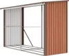 Přístřešek na dřevo G21 WOH 682 - 302 x 119 cm, zelený Náhled obrázku produktu 7