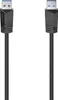 Hama 00200624, 1,5 m, USB A, USB A, 5 Gbit/s, Schwarz Produktbild-Vorschau 1
