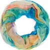 styleBREAKER Damen Loop Schal mit buntem Aquarell Produktbild-Vorschau 1