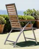 ALEOS. Hochlehner aus Edelstahl mit A-Grade TEAK Holz, Produktbild-Vorschau 6