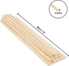 Belle Vous 50 Pack Natürliche Holzleisten zum Basteln, Produktbild-Vorschau 2