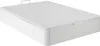Set 160 x 200 cm Rahmen mit Box weiß + 27 cm dicke Produktbild-Vorschau 2