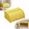 CHLEBAK Holzbehälter/Brotkasten  groß gelb 40x29x18cm Produktbild-Vorschau 1