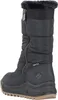 A black winter boot shown from the back. Anteprima dell’immagine prodotto