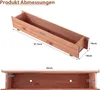 COSTWAY Drevený vyvýšený záhon, záhradný záhon 91,5 x 18 x Náhľad obrázku produktu 6