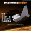 Front Track Bar Drop Bracket 2-4" Lift Kit For Jeep Grand Produktbild-Vorschau 7