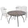 Streckmetalltisch Metalltisch Gartentisch Tisch rund 'Las Produktbild-Vorschau 3