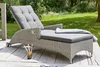 Gartenliege Dover Sonnenliege Relaxliege Grau-Mix Produktbild-Vorschau 3