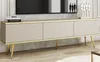 Komoda RTV Glamour Fronty Ryflowane Nowoczesna Szafka RTV Podgląd zdjęcia produktu 2