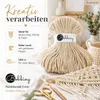 BOBBINY 5 mm Premium Flechtkordel 100 m Garn Häkeln Produktbild-Vorschau 6