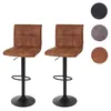 set di 2 sgabelli da bar HWC-B13, sgabello da banco, Anteprima dell’immagine prodotto 8