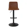Lex E, Hocker, Gestell schwarz, Bezug cognac Produktbild-Vorschau 9