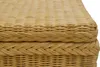 KRINES HOME Wäschesortierer aus echtem Rattan mit 3 Fächern Produktbild-Vorschau 5