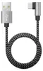 deleyCON 0,5m USB-A auf USB-C Kabel 90° gewinkelt Produktbild-Vorschau 3