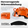 MUSTBAU 2 PAAR Forsthelm EN397 Bauhelm Schutzhelm mit Produktbild-Vorschau 6