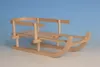 Puppen-Schlitten Holz, L: 46cm/B: 20cm Produktbild-Vorschau 1