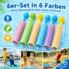 6er Set Wasserpistole Kinder aus Schaumstoff, leichte Pool Produktbild-Vorschau 7