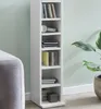 Design Bücherregal WL5.336 21x91x20cm mit 6 Fächern Weiß | Produktbild-Vorschau 2