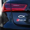 Oblique Unique Fisch Aufkleber Sticker Emblem Christlich Produktbild-Vorschau 3