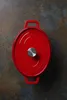 HENDI Emaillierter Gusseisentopf, 4,4L, Rot, Produktbild-Vorschau 2