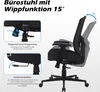 Bürostuhl Ergonomisch 200KG Schreibtischstuhl, Hoher Rücken Produktbild-Vorschau 3