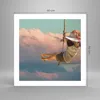 Poster - Poster ohne Rahmen - Schaukeln Seil Himmel - 50x50 Produktbild-Vorschau 4