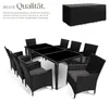 tectake® Aluminium Rattan Sitzgruppe Menorca wetterfest und Produktbild-Vorschau 3