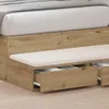 vidaXL Bettschubladen Artisan-Eiche 100 x 36,5 x 16,5 cm Produktbild-Vorschau 4
