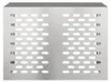 vidaXL Kryt klimatizace stříbrný 100 x 50 x 70 cm nerezová Náhled obrázku produktu 6