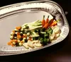 STARPAK Aluminium-Servierplatte oval 430 x 290 mm silber 10 Produktbild-Vorschau 3