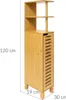 5five Simply Smart | Schmaler Badezimmerschrank aus Bambus Produktbild-Vorschau 10