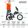 JOYSTAR 16 Zoll Kinderfahrrad im Motorradstil für 3-8 Produktbild-Vorschau 3