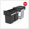 Hailo Tandem 3666741 Abfallsammler 2x15 L Vollauszug Produktbild-Vorschau 2