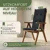 Hochlehner Auflage Florence– Gartenstuhlauflage Hochlehner, Produktbild-Vorschau 4